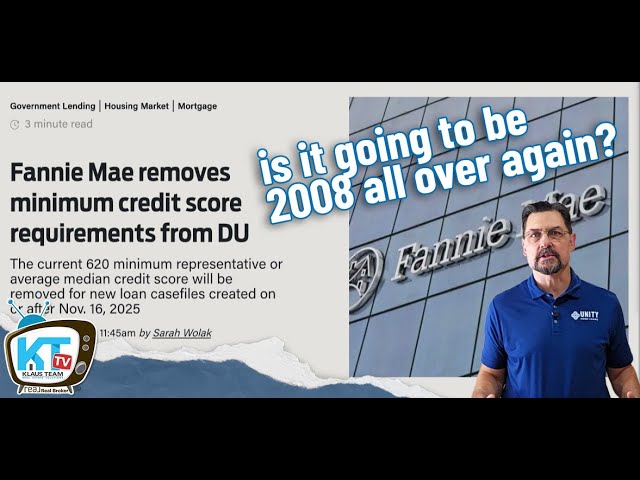 Fannie Mae Scraps 620 Minimum Credit Score for Homebuyers